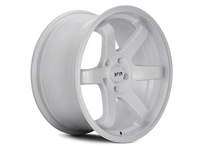 F1R F106 Matte White Wheel; 17x8; 35mm Offset (99-04 Mustang)