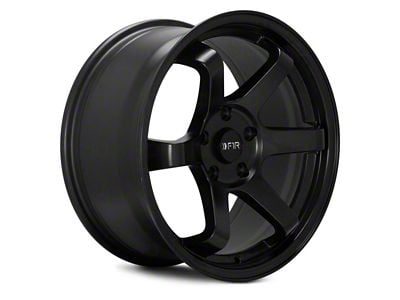 F1R F106 Satin Black Wheel; 18x8.5 (99-04 Mustang)