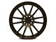 F1R F107 Matte Bronze Wheel; 17x8 (99-04 Mustang)