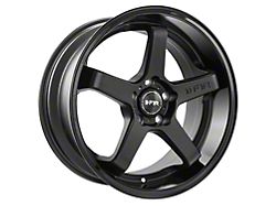 FC5 Matte Black Wheel; 18x8.5; 38mm Offset (99-04 Mustang)