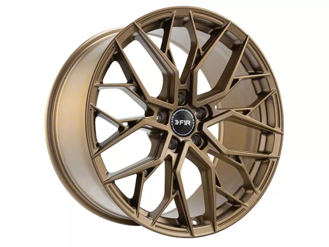 F1R FS3 Bronze Wheel; 20x9 (15-23 Mustang GT, EcoBoost, V6)