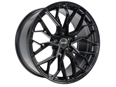 F1R FS3 Gloss Black Wheel; 19x9.5 (15-23 Mustang GT w/o Performance Pack, EcoBoost, V6)