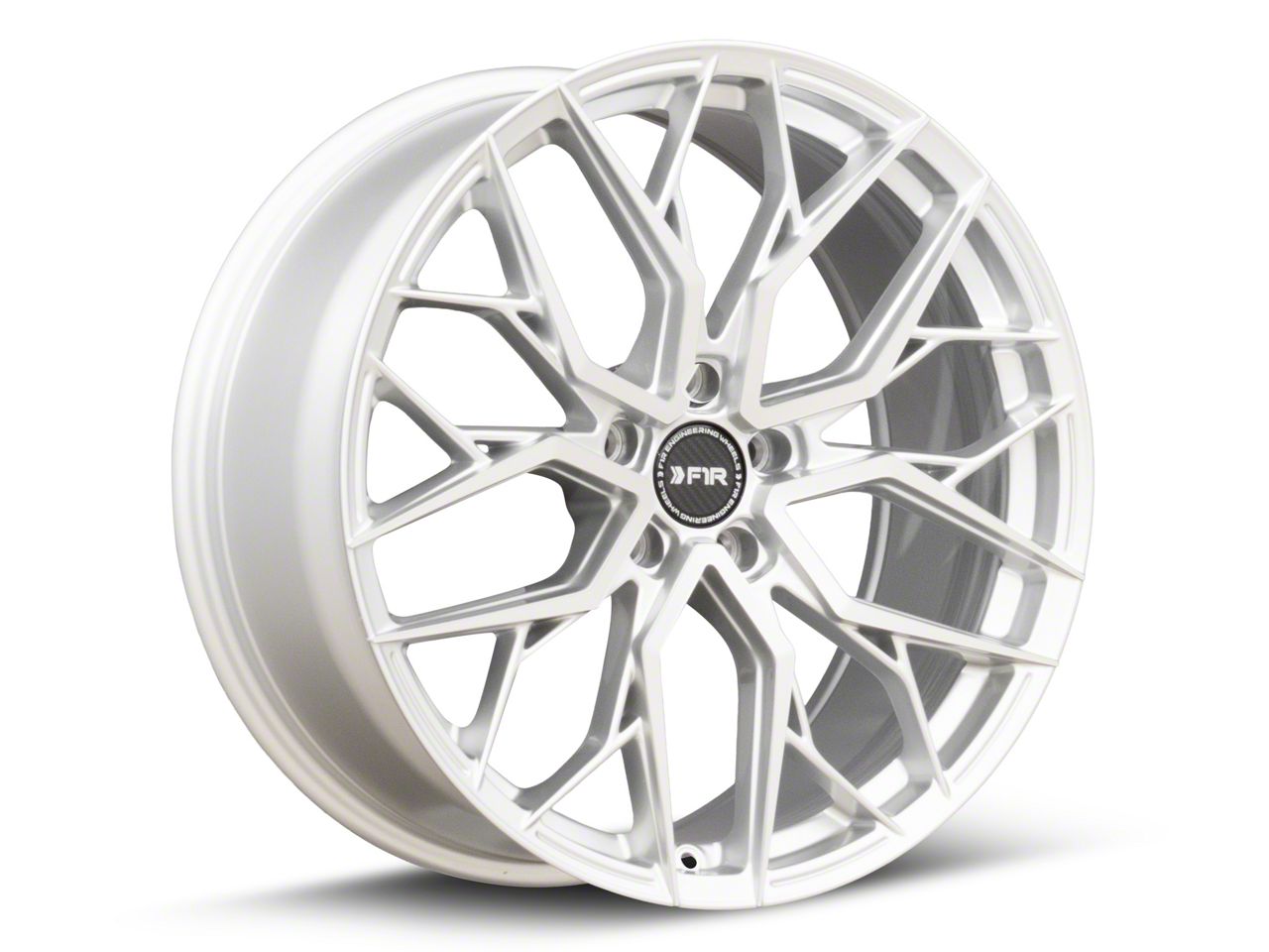 Mustang FS3 Machined Silver Wheel; 20x9; 35mm Offset (15-23