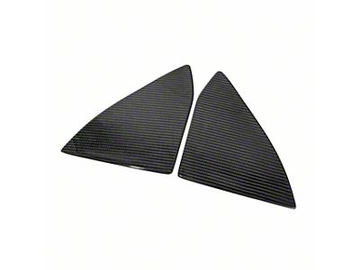 Fabspeed Motorsport B-Pillar Trim; Carbon Fiber (20-25 Corvette C8)