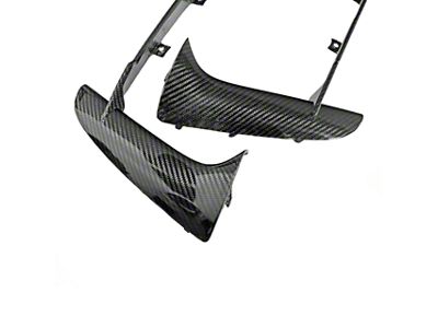 Fabspeed Motorsport Front Grille Trim; Carbon Fiber (20-25 Corvette C8)