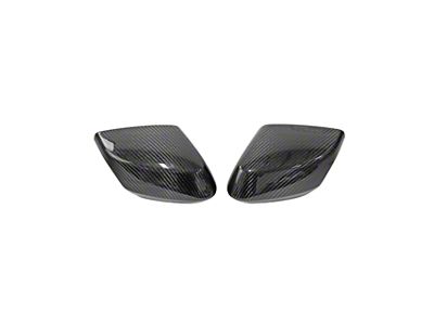 Fabspeed Motorsport Mirror Covers; Carbon Fiber (20-25 Corvette C8, Excluding Z06)