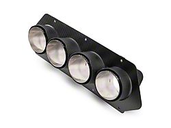 Fabspeed Motorsport Quad Exhaust Tips; Carbon Fiber (23-26 Corvette C8 Z06)