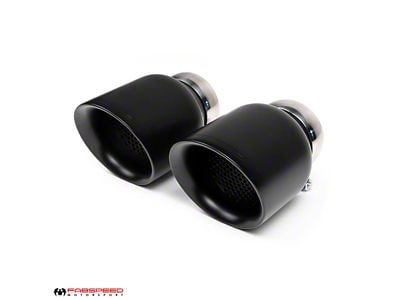 Fabspeed Motorsport Street Performance Package with Valvetronic Exhaust System; Satin Black Tips (20-25 Corvette C8 E-Ray, Stingray w/ NPP Dual Mode Exhaust)