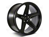 Flow Forged Demon Style Satin Black Wheel; Rear Only; 20x10.5; 25mm Offset (08-23 RWD Challenger, Excluding Widebody)