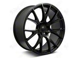 Flow Forged Hellcat Style Satin Black Wheel; Front Only; 20x9.5; 18mm Offset (08-23 RWD Challenger, Excluding Widebody)