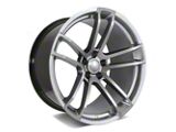Factory Style Wheels Flow Forged Widebody 2 Style Crystal Gray Wheel; Rear Only; 20x11 (06-10 RWD Charger)