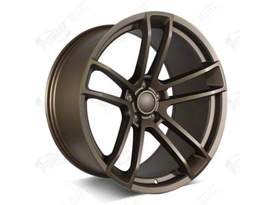 Factory Style Wheels Flow Forged Widebody 2 Style Matte Bronze Wheel; 20x9.5 (06-10 RWD Charger)