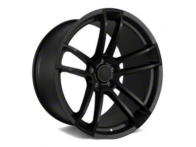 Factory Style Wheels Flow Forged Widebody 2 Style Satin Black Wheel; Rear Only; 20x11; 22mm Offset (06-10 RWD Charger)