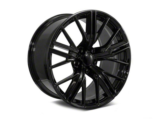 Factory Style Wheels ZL Mesh Style Gloss Black Wheel; 20x10 (10-15 Camaro)