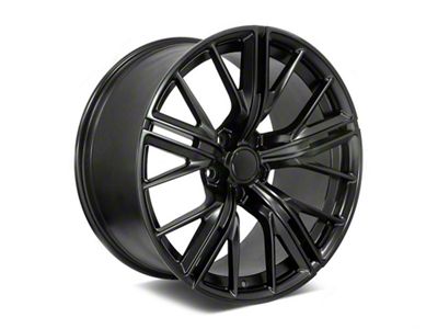 Factory Style Wheels ZL Mesh Style Satin Black Wheel; 20x10 (10-15 Camaro)