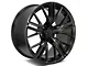 Factory Style Wheels ZL Mesh Style Satin Black Wheel; Rear Only; 20x11 (10-15 Camaro)