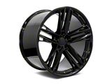 Factory Style Wheels ZL Split Style Gloss Black Wheel; 20x10 (10-15 Camaro)