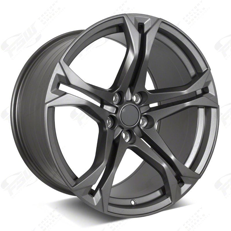 Factory Style Wheels Camaro ZL Mesh Style Gunmetal Wheel Factory Style Wheels Camaro ZL Mesh Style Gunmetal Wheel