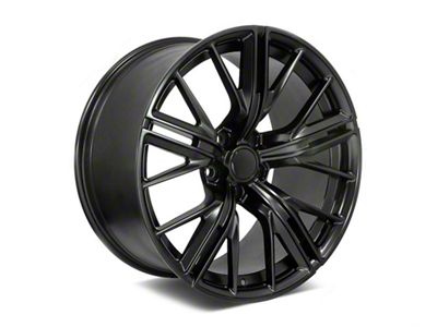 Factory Style Wheels ZL Mesh Style Satin Black Wheel; 20x10; 23mm Offset (16-24 Camaro)