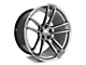 Factory Style Wheels Flow Forged Widebody 2 Style Crystal Gray Wheel; Rear Only; 20x11 (08-23 RWD Challenger, Excluding Widebody)