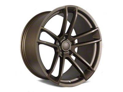 Factory Style Wheels Flow Forged Widebody 2 Style Matte Bronze Wheel; 20x11; 0mm Offset (18-23 Challenger Widebody)