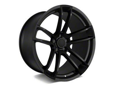 Factory Style Wheels Flow Forged Widebody 2 Style Satin Black Wheel; 20x11; 0mm Offset (18-23 Challenger Widebody)
