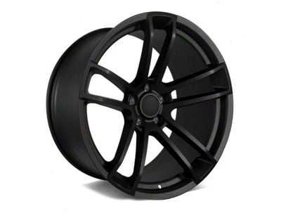 Factory Style Wheels Flow Forged Widebody 2 Style Satin Black Wheel; Rear Only; 20x11 (08-23 RWD Challenger, Excluding Widebody)