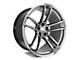 Factory Style Wheels Flow Forged Widebody 2 Style Crystal Gray Wheel; 20x9.5 (11-23 RWD Charger, Excluding Widebody)