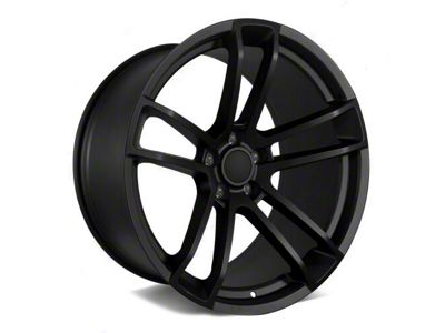 Factory Style Wheels Flow Forged Widebody 2 Style Satin Black Wheel; Rear Only; 20x11 (11-23 RWD Charger, Excluding Widebody)