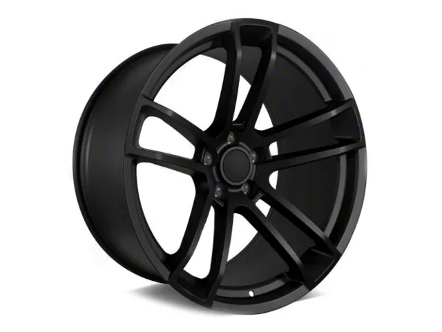 Factory Style Wheels Flow Forged Widebody 2 Style Satin Black Wheel; 20x9.5 (11-23 RWD Charger, Excluding Widebody)