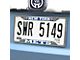 License Plate Frame with New York Mets Logo; Navy (Universal; Some Adaptation May Be Required)