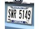License Plate Frame with Washington Capitals Logo; Blue (Universal; Some Adaptation May Be Required)