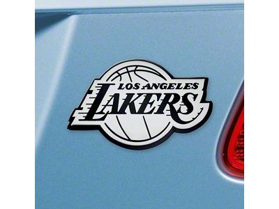 Los Angeles Lakers Emblem; Chrome (Universal; Some Adaptation May Be Required)