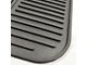 Molded Rear Floor Mats with Pittsburgh Pirates Logo (Universal; Some Adaptation May Be Required)