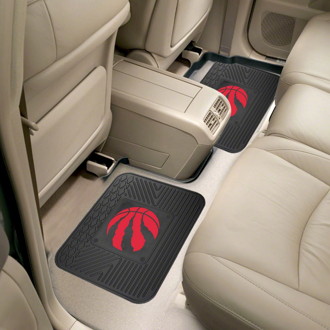 Camaro Molded Rear Floor Mats with Toronto Raptors Logo (Universal ...
