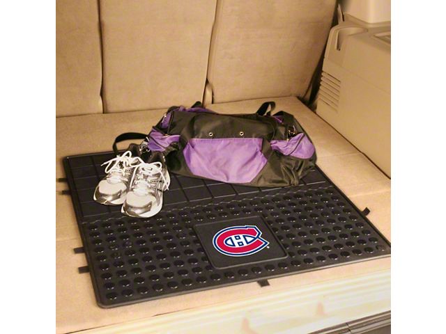 Molded Trunk Mat with Montreal Canadiens Logo (Universal; Some Adaptation May Be Required)