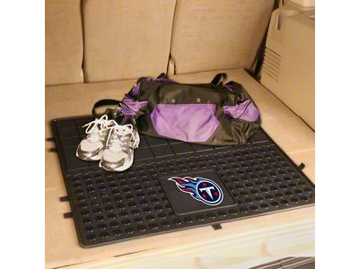 Molded Trunk Mat with Tennessee Titans Logo (Universal; Some Adaptation May Be Required)