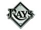 Tampa Bay Rays Emblem; Chrome (Universal; Some Adaptation May Be Required)
