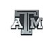 Texas A&M University Molded Emblem; Chrome (Universal; Some Adaptation May Be Required)