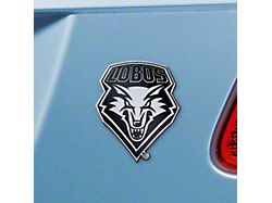 University of New Mexico Emblem; Chrome (Universal; Some Adaptation May Be Required)