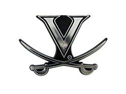 University of Virginia Molded Emblem; Chrome (Universal; Some Adaptation May Be Required)