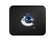 Utility Mat with Vancouver Canucks Logo; Black (Universal; Some Adaptation May Be Required)