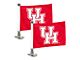 Ambassador Flags with University of Houston Logo; Red (Universal; Some Adaptation May Be Required)