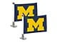 Ambassador Flags with University of Michigan Logo; Blue (Universal; Some Adaptation May Be Required)
