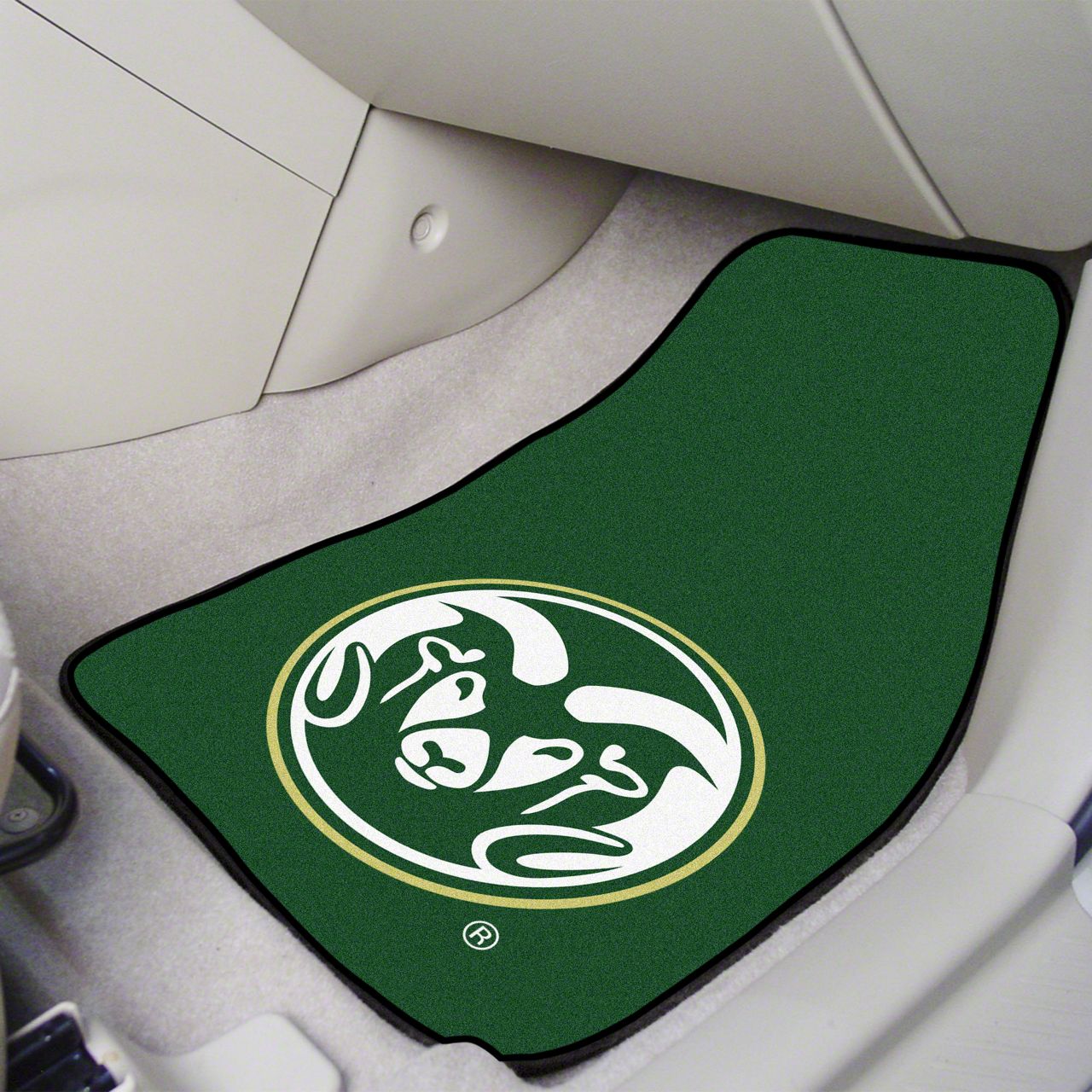 Challenger Carpet Front Floor Mats with Colorado State University Logo ...