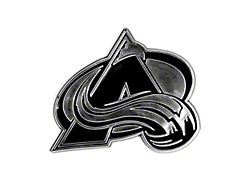 Colorado Avalanche Molded Emblem; Chrome (Universal; Some Adaptation May Be Required)
