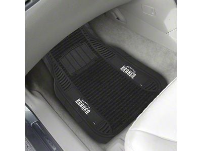 Molded Front Floor Mats with Seattle Kraken Logo (Universal; Some Adaptation May Be Required)