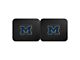 Molded Rear Floor Mats with University of Michigan Logo (Universal; Some Adaptation May Be Required)