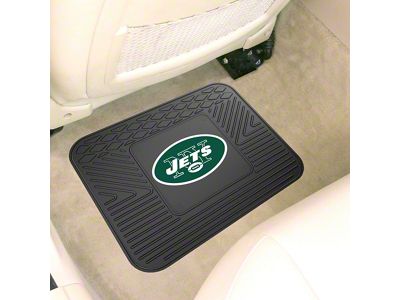 Utility Mat with New York Jets Logo; Black (Universal; Some Adaptation May Be Required)