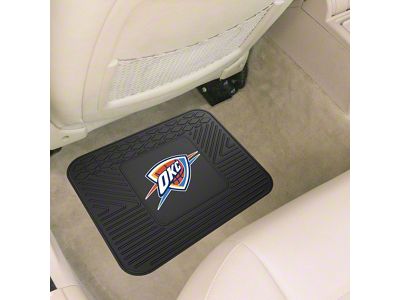 Utility Mat with Oklahoma City Thunder Logo; Black (Universal; Some Adaptation May Be Required)
